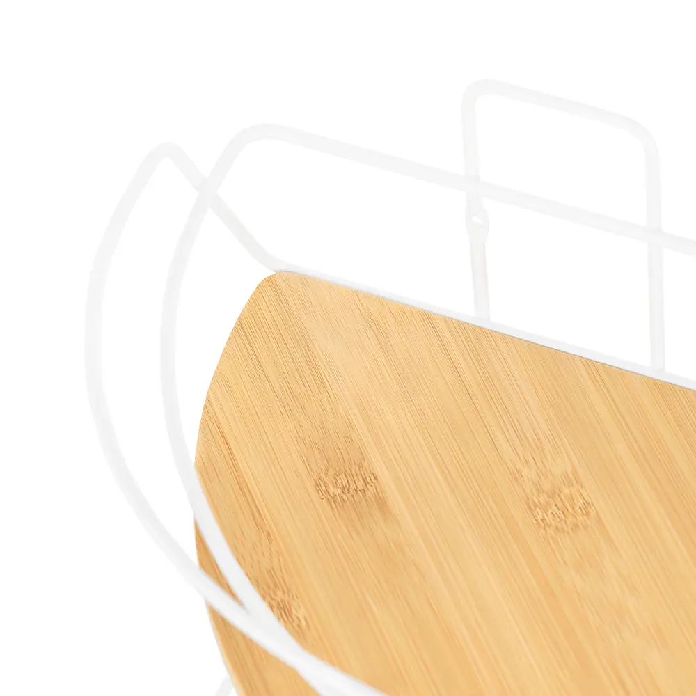 Полка угловая Модулус 22х22х37.4 см, цвет белый Santreyd Модулус Бамбук STLM-2042904 - Вид №2