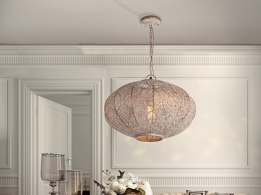 074625 Подвесной светильник 1L Ø43 Schuller India  - Вид №2