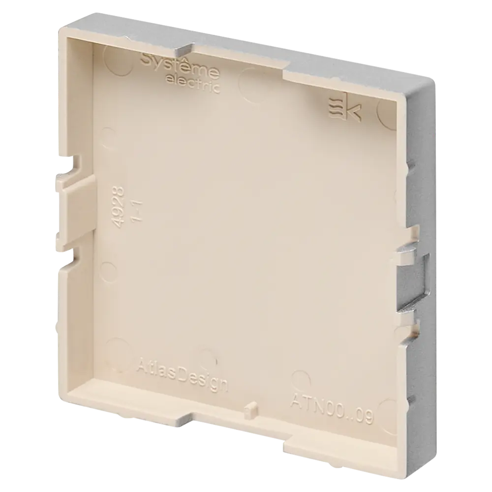 Заглушка Systeme Electric AtlasDesign 56.2 мм цвет алюминий STLM-2027986 - Вид №2
