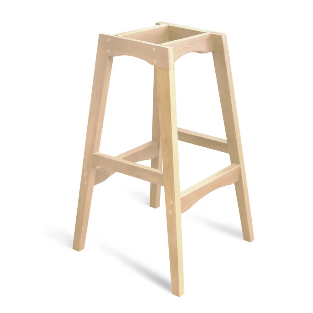 Каркас барного стула SHT-S65, прозрачный лак Sheffilton STLM-2079748 - Вид №1