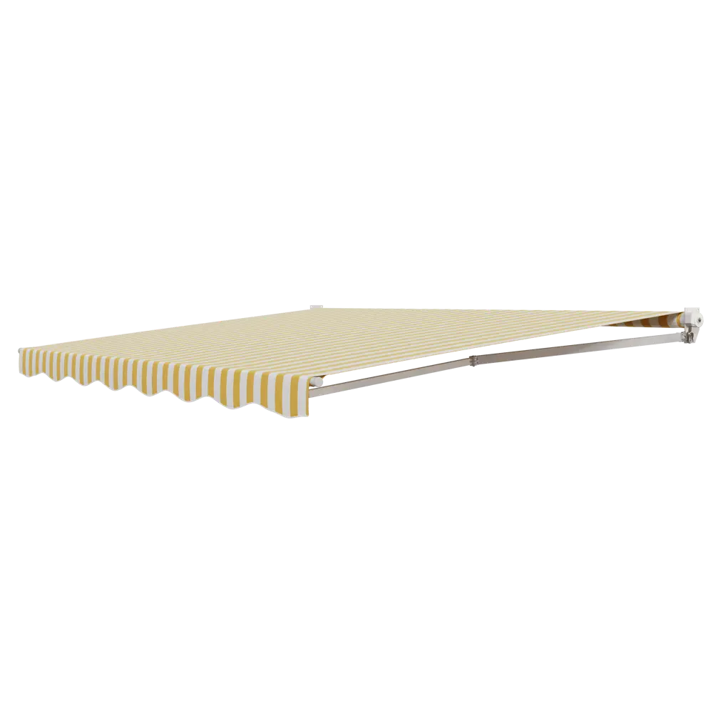 Маркиза механическая,3x2 м, цвет белые и желтые полосы Santreyd STLM-2193304
