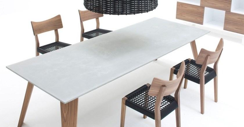 Gervasoni Стул из орехового дерева с сиденьем из плетеного пвх Sweet sun-id-1382810 - Вид №8