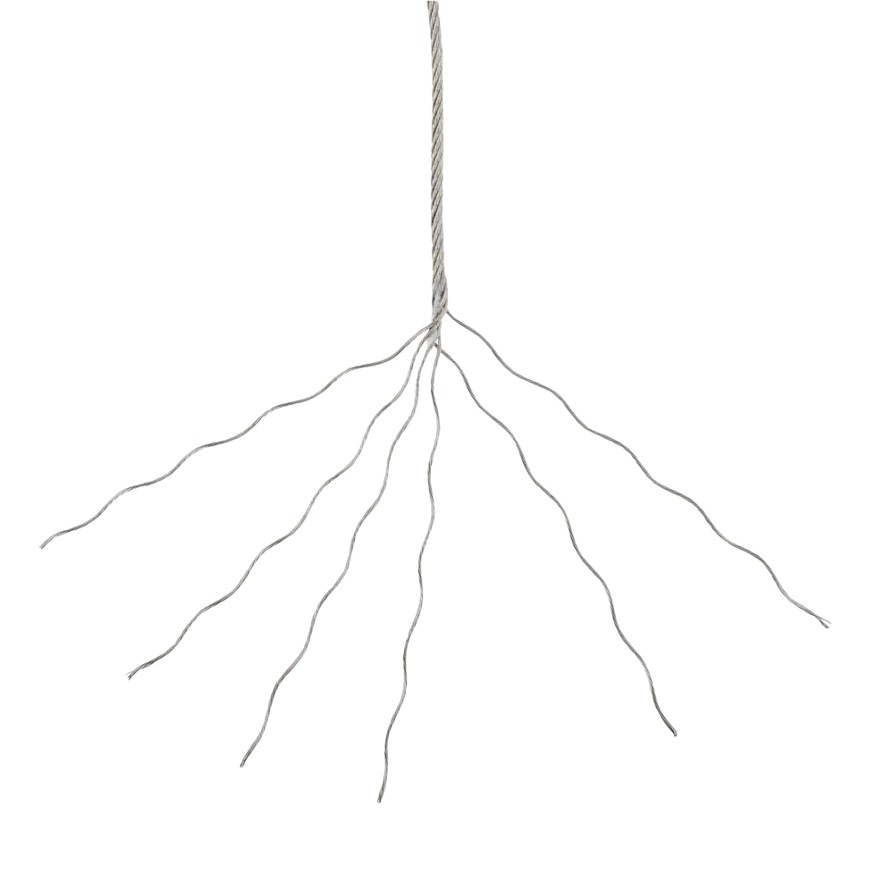 Трос Standers нержавеющая сталь А4 DIN 3055 2 мм цвет серебро 10 м/уп STLM-2176008 - Вид №3