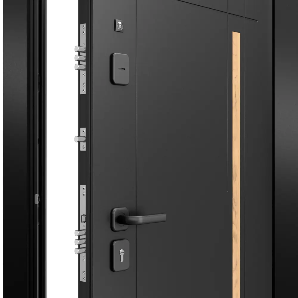 Дверь входная металлическая Блэк Скейп 86x205 см правая шелк белый TOREX STLM-2156424 - Вид №4