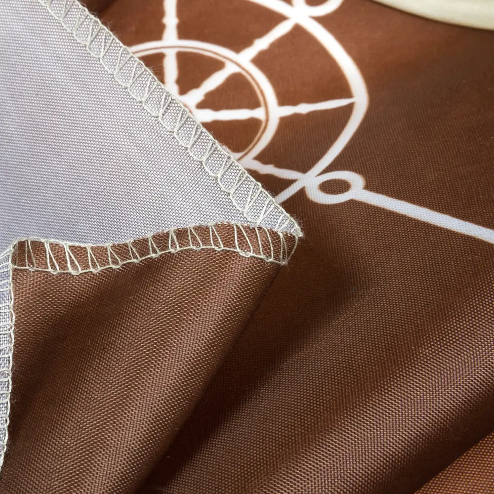 Штора для ванной комнаты «Якорь» 180х180 см цвет белый ВИЛИНА Полиэстер STLM-2133626 - Вид №3