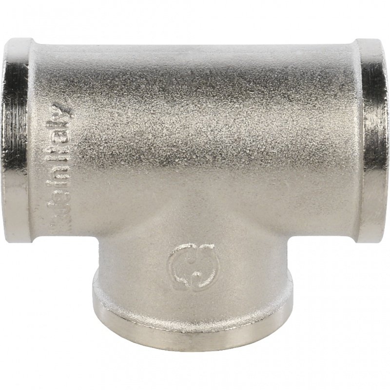 Тройник ВР 3/4" никель STOUT SFT0020000034 - Вид №2
