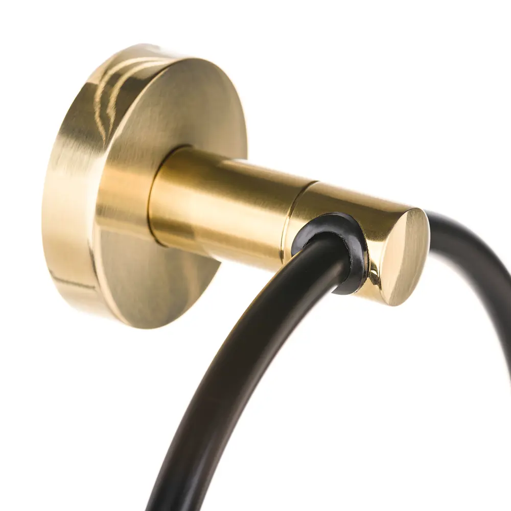 Держатель для полотенца Moroshka Oro Nero цвет чёрный/золотой STLM-2128924 - Вид №2