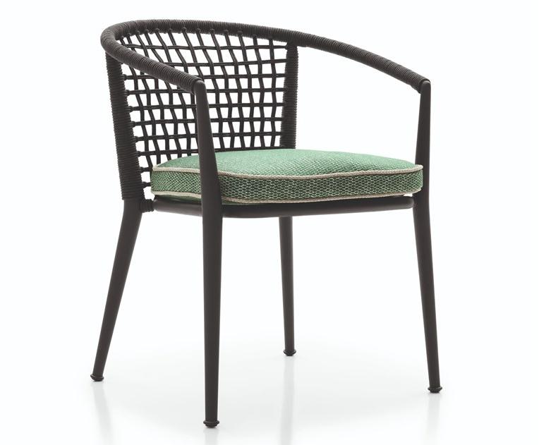 B&B Italia Outdoor Штабелируемый садовый стул с подлокотниками Erica '19 sun-id-1383458 - Вид №1