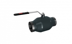 Danfoss JiP Standard цельносварные из углеродистой стали со стандартным проходом (PN 16) JIP Standard WW Кран шар Ду65 Ру16 ручка 065N9606