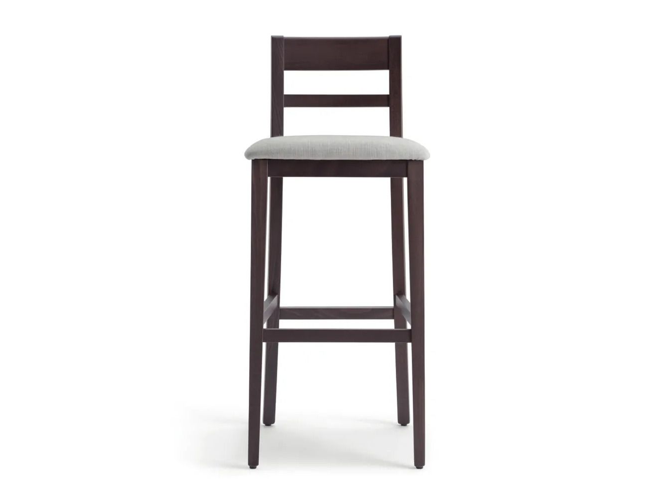 Высокий стул из бука с мягким сиденьем Palma Corinne ARCH-00121438