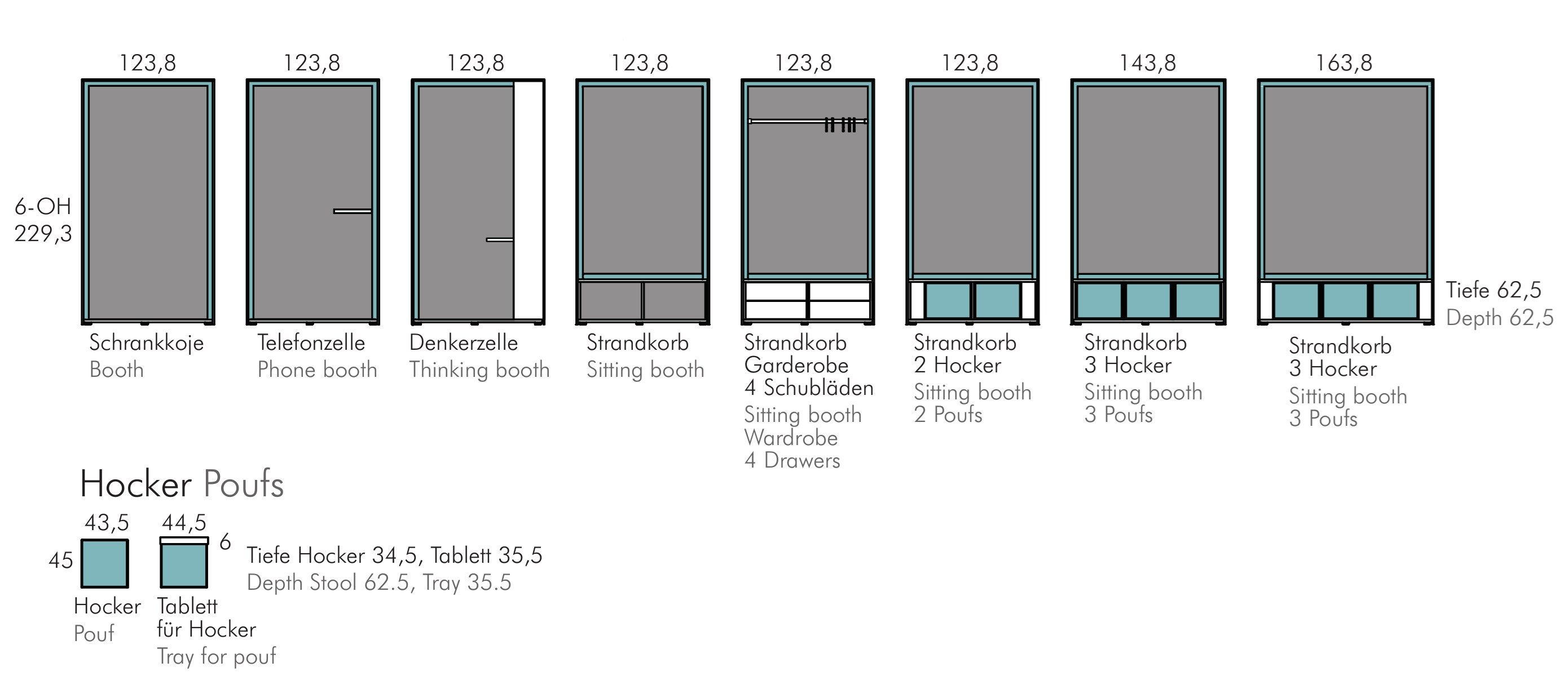 Вешалка для одежды для офиса werner works basic S ARCH-00070568 - Вид №3