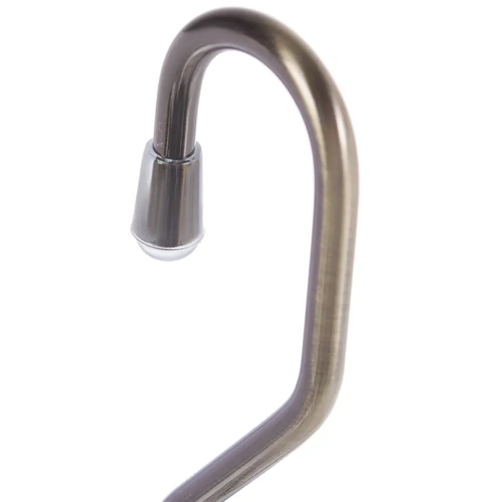Полка с боковыми крючками Delinia 27x15x26.5 см сталь цвет бронза 18254949 STLM-2029035  - Вид №1