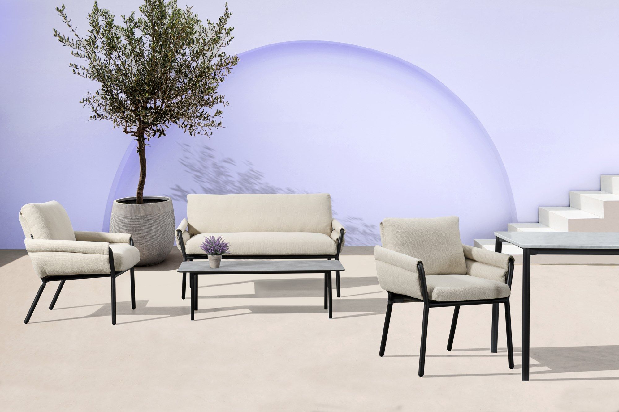 Тканевое кресло с подлокотниками GABER Coachella ARCH-00125575 - Вид №4