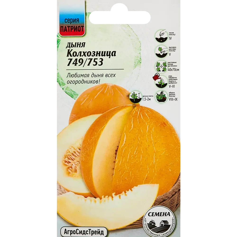 Семена овощей дыня Колхозница 10 шт Santreyd STLM-2140320