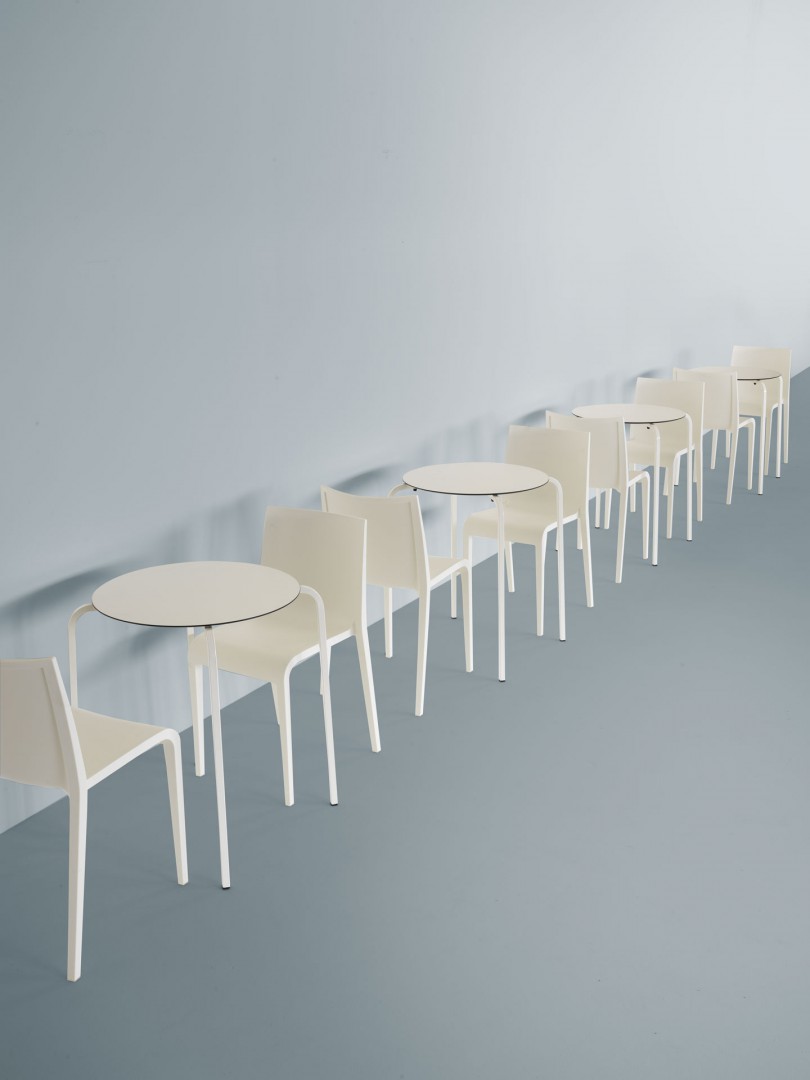 NX 519 Стол со стальным каркасом; штабелируемые. Et al. NX - Вид №5