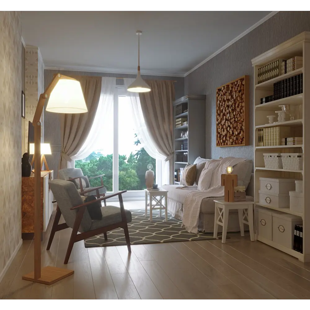 Ламинат «Дуб шато», 31 класс, толщина 6 мм, 2.691 м² Santreyd STLM-2204802 - Вид №4