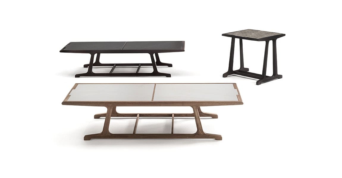 Прямоугольный низкий журнальный столик из керамогранита Frigerio Archè ARCH-00068572 - Вид №1