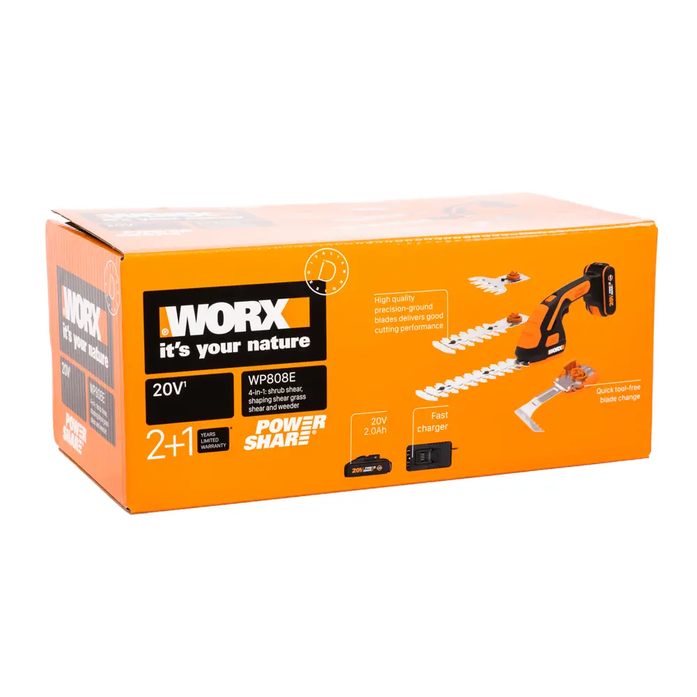 WORX WP808E — универсальные аккумуляторные ножницы для сада 83739403 STLM-0044170 - Вид №7