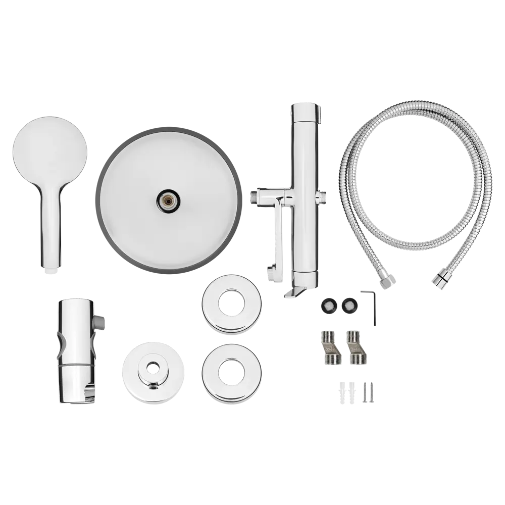 Душевая система KONSENSA Нарни SA3393 со смесителем 3 режима цвет хром STLM-2109305 - Вид №6