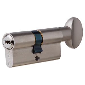 Цилиндр Kale 164SM-70-C-NP, 30х30 мм, ключ/вертушка, цвет никель 82394713 STLM-2201013