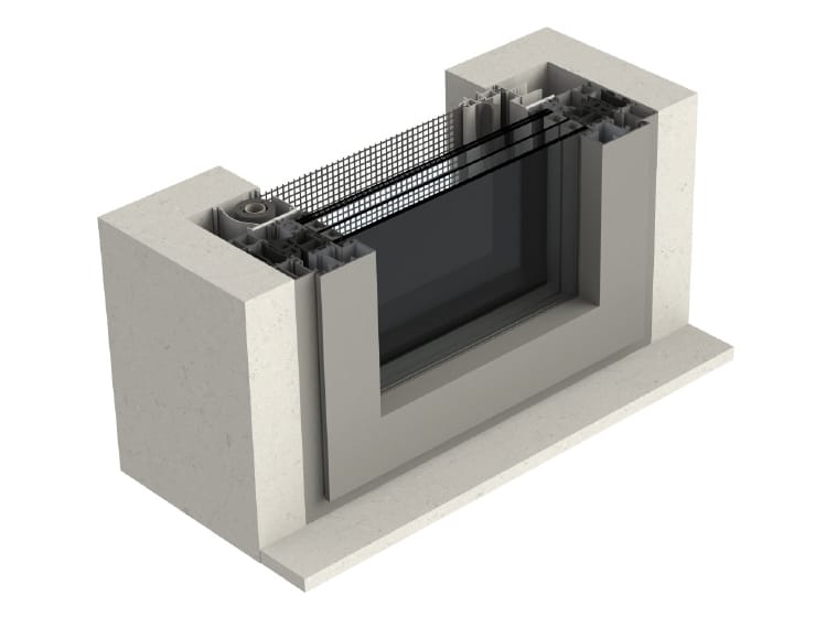 Боковая встраиваемая москитная сетка Mv Line Zanzariere - Incasso Laterale ARCH-00115485