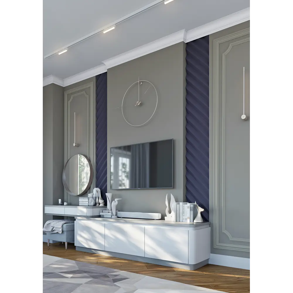 Декоративный угол для молдинга BELLO DECO М10У1 белый 75×75 мм 89381597 STLM-1575654 - Вид №2