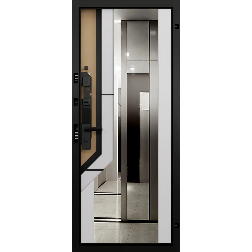 Входная дверь TOREX Протон Скай 86×205 см с зеркалом 89437233 STLM-1583848 - Вид №4