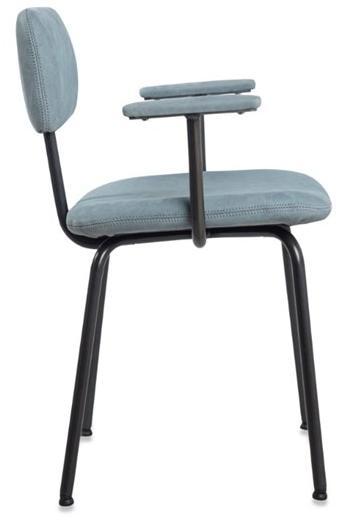 Jess Мягкое кожаное кресло с подлокотниками Zipp sun-id-1440325 - Вид №2