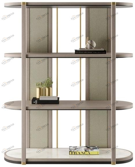 FRATO Самонесущий открытый книжный шкаф из массива дерева  Ffu030011aaa 