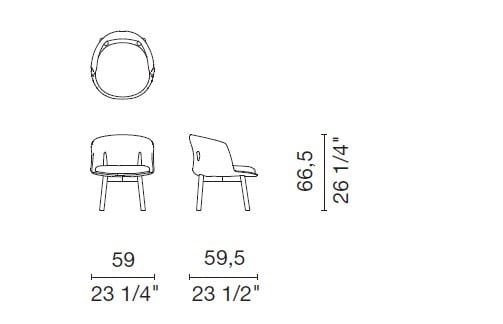 Кресло CAPPELLINI Peg ARCH-00107042 - Вид №3