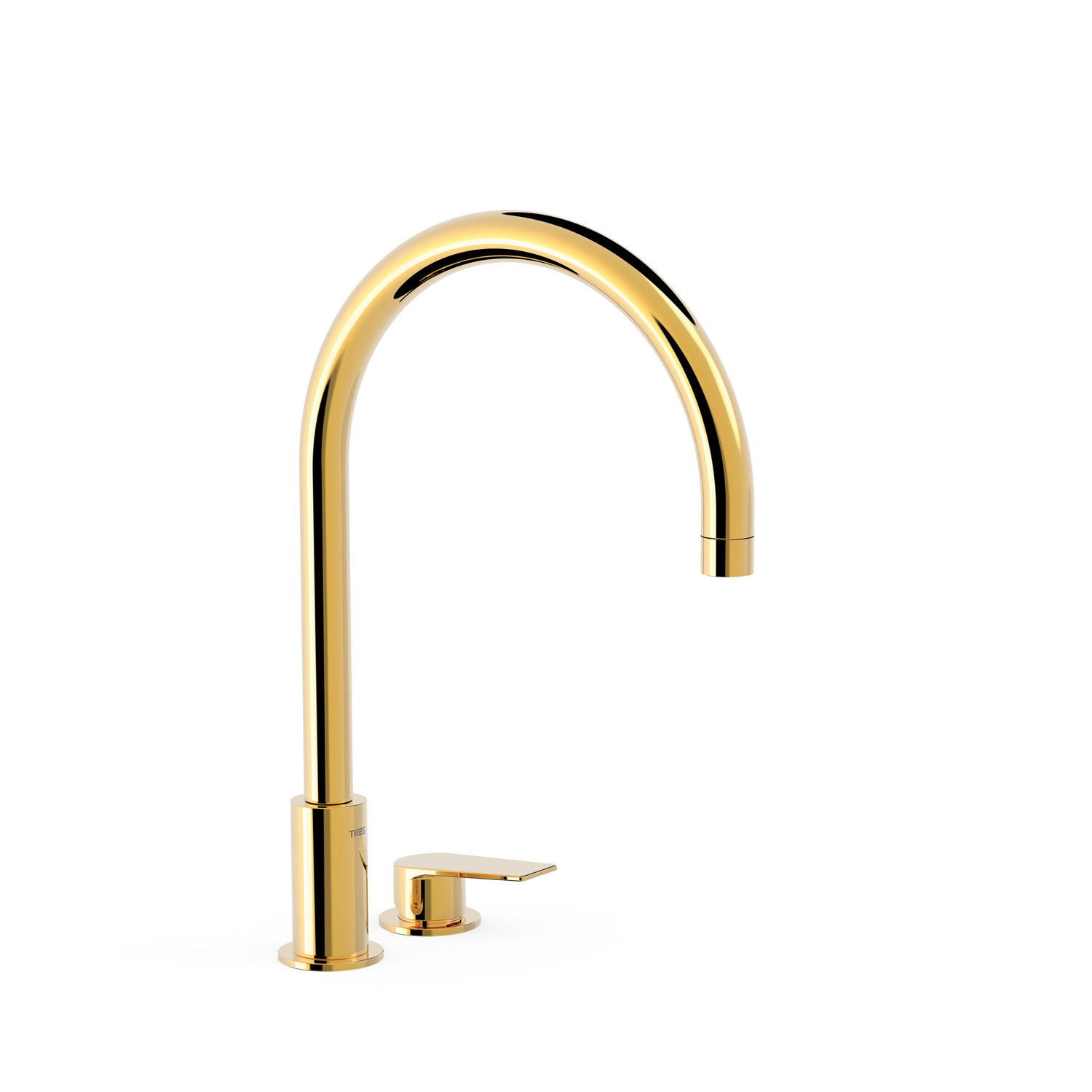 ПРОЕКТ-Смеситель для умывальника TRES с одной ручкой-21110501OR TRES Project