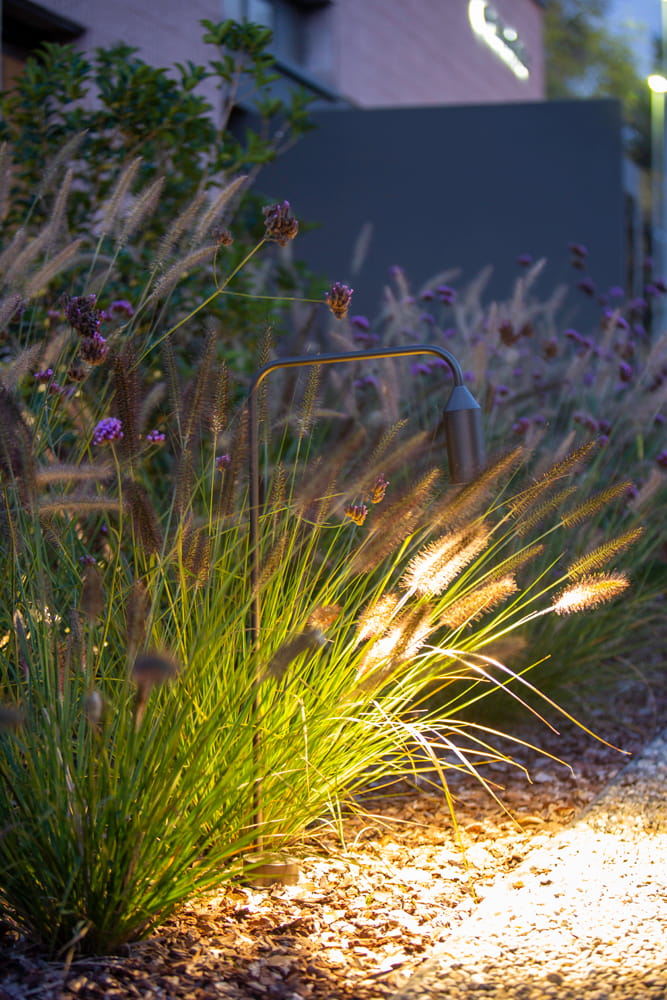 Алюминиевый светодиодный напольный торшер Platek Flamingo ARCH-00032792 - Вид №6