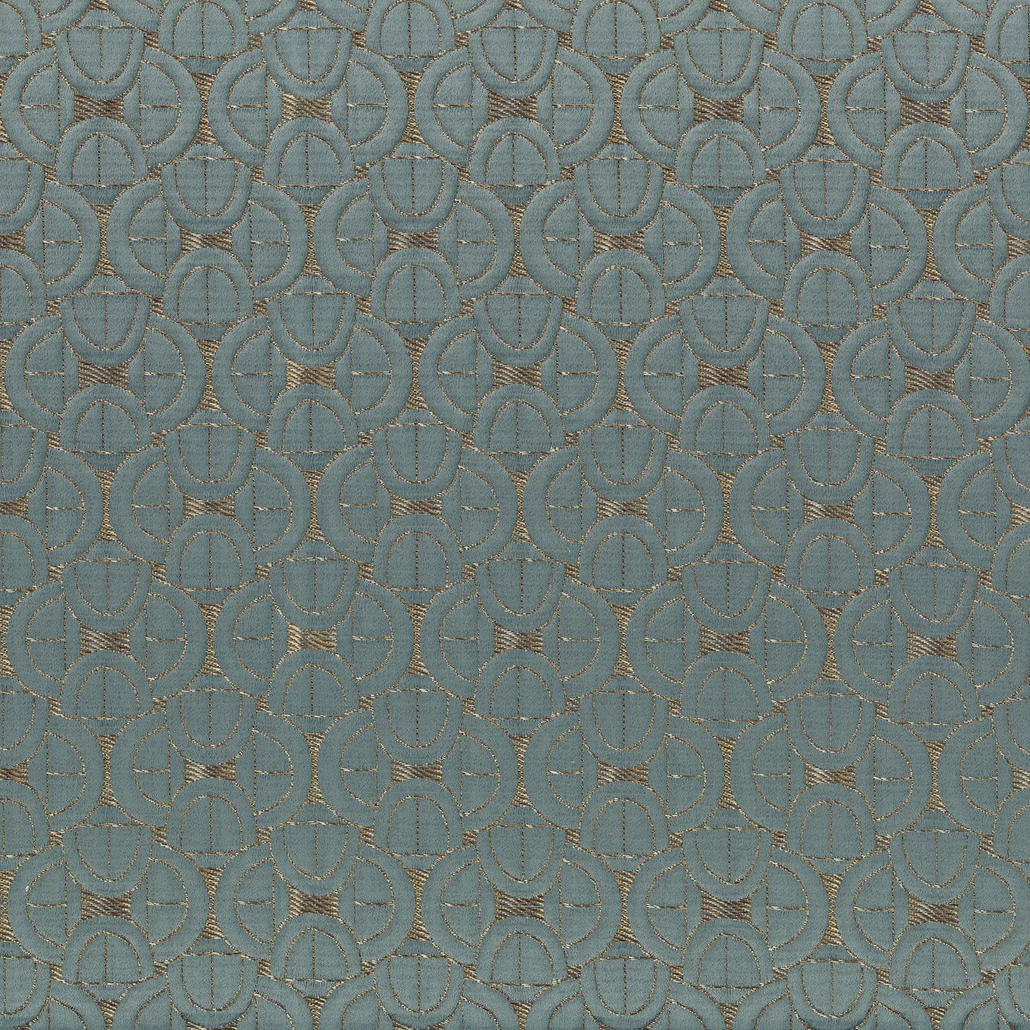 Жаккардовая ткань с графическим рисунком Casamance красота ARCH-00100884 - Вид №11