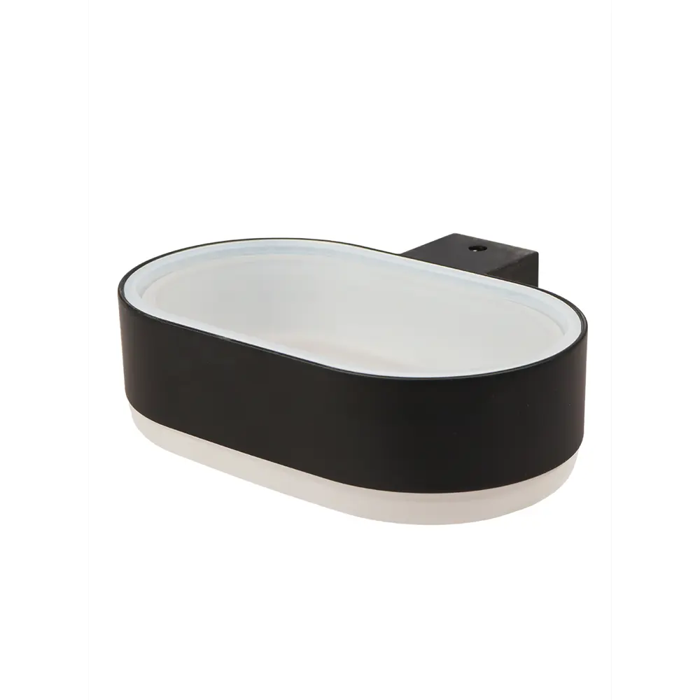 Мыльница навес магия стекло/металл черный Santreyd STLM-2084243