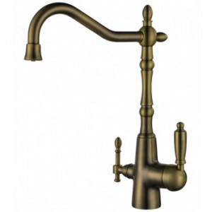 Zorg ZR 335 YF Antique Смеситель для кухни Zorg 360х230