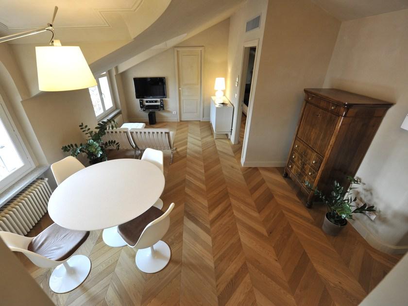 Alma by Giorio Паркет из массива дерева, брашированный под европейский дуб Spine sun-id-1358196 - Вид №1