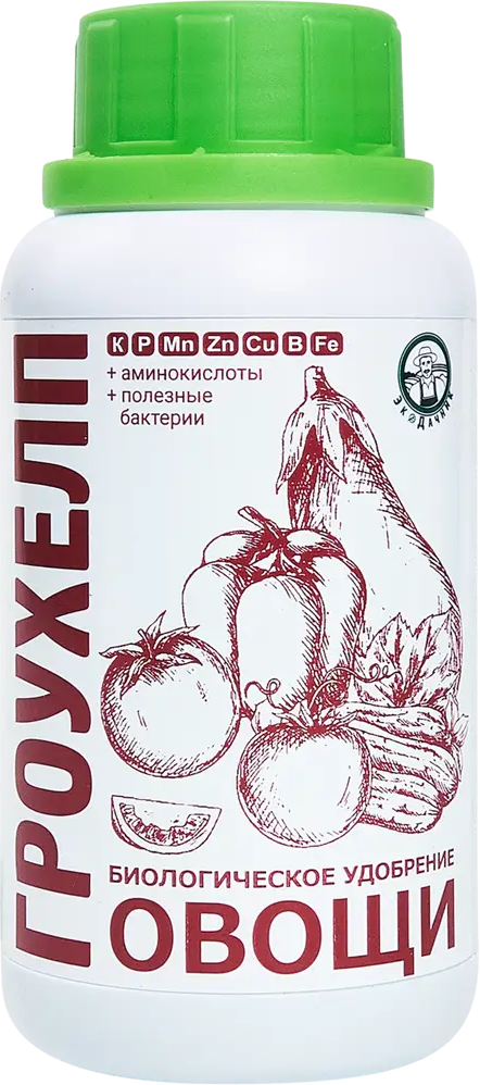 Экодачник Гроухелп — биокомплекс для овощных культур 250 мл 86481306