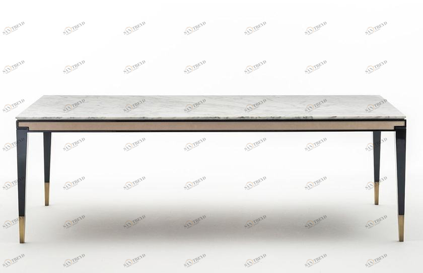 OAK Прямоугольный обеденный стол из мрамора Milano collection Sc5016