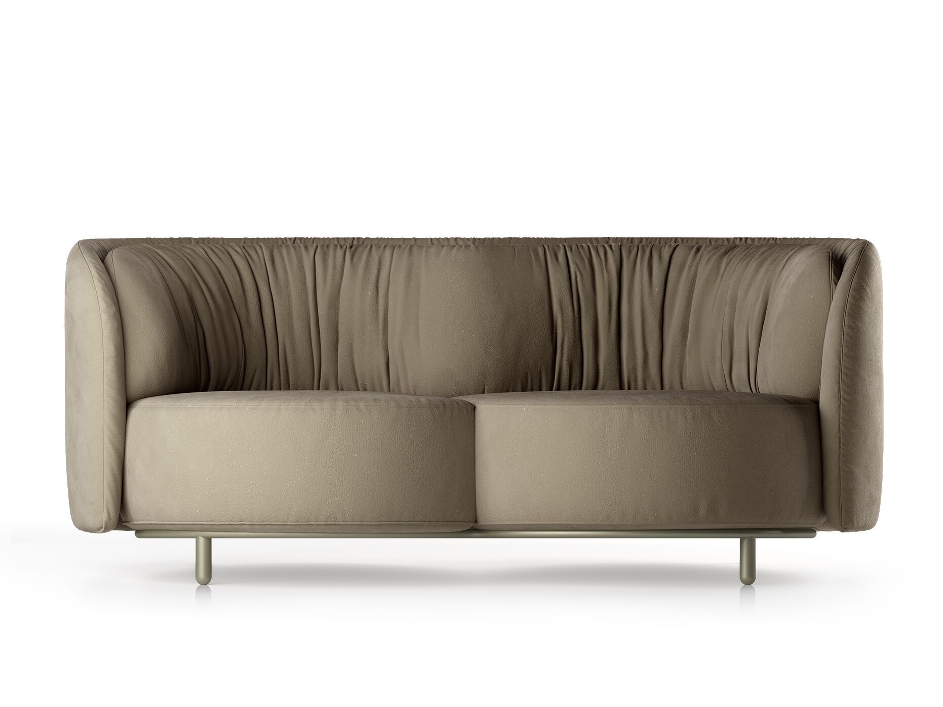 2-местный кожаный диван Natuzzi Italia Deep ARCH-00076345