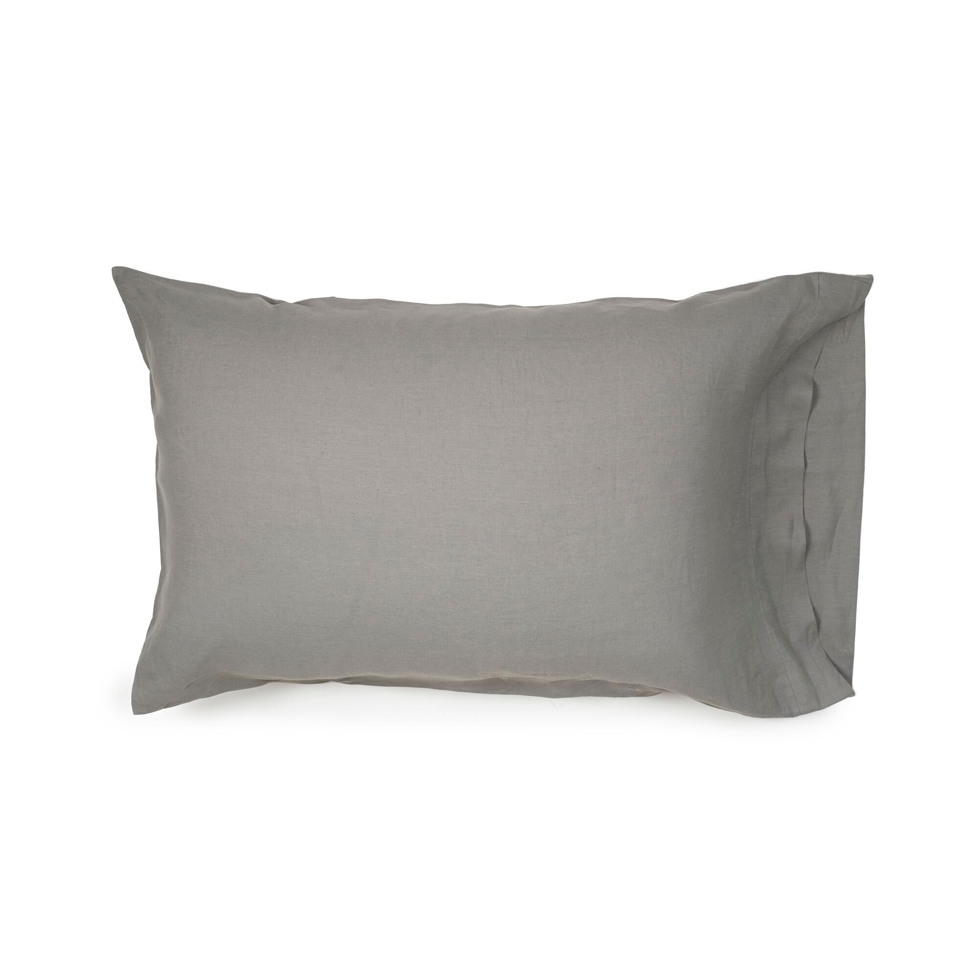 Прямоугольная однотонная льняная подушка Libeco Home Madison ARCH-00003740 - Вид №1