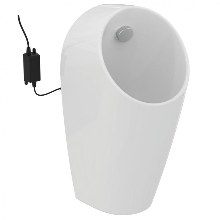 E189701 MAXI Smart E-Hybrid Писсуар со встроенным датчиком, задняя подводка Ideal Standard SPHERO