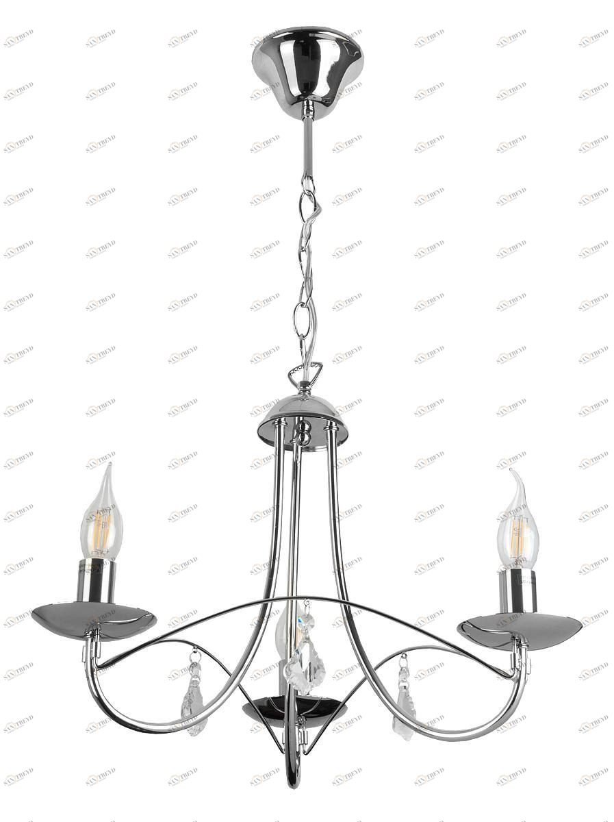 Подвесная люстра Toplight Lily TL6020D-03CH TOPLIGHT LILY 186071 Хром