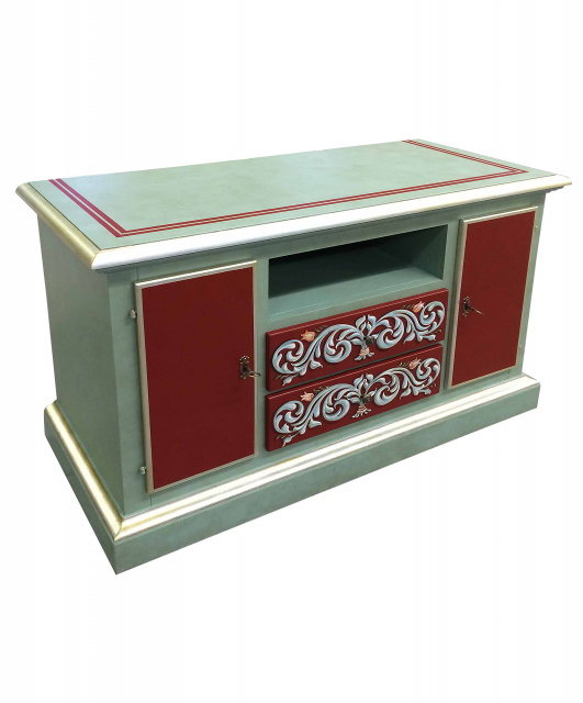 1811 Tifernoit Колеса, ящики и дверцы тумбы под телевизор Soggiorno  - Вид №7