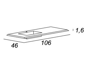 Мебель для ванной CEZARES BELLAGIO 105 Light Green Stone - Вид №8