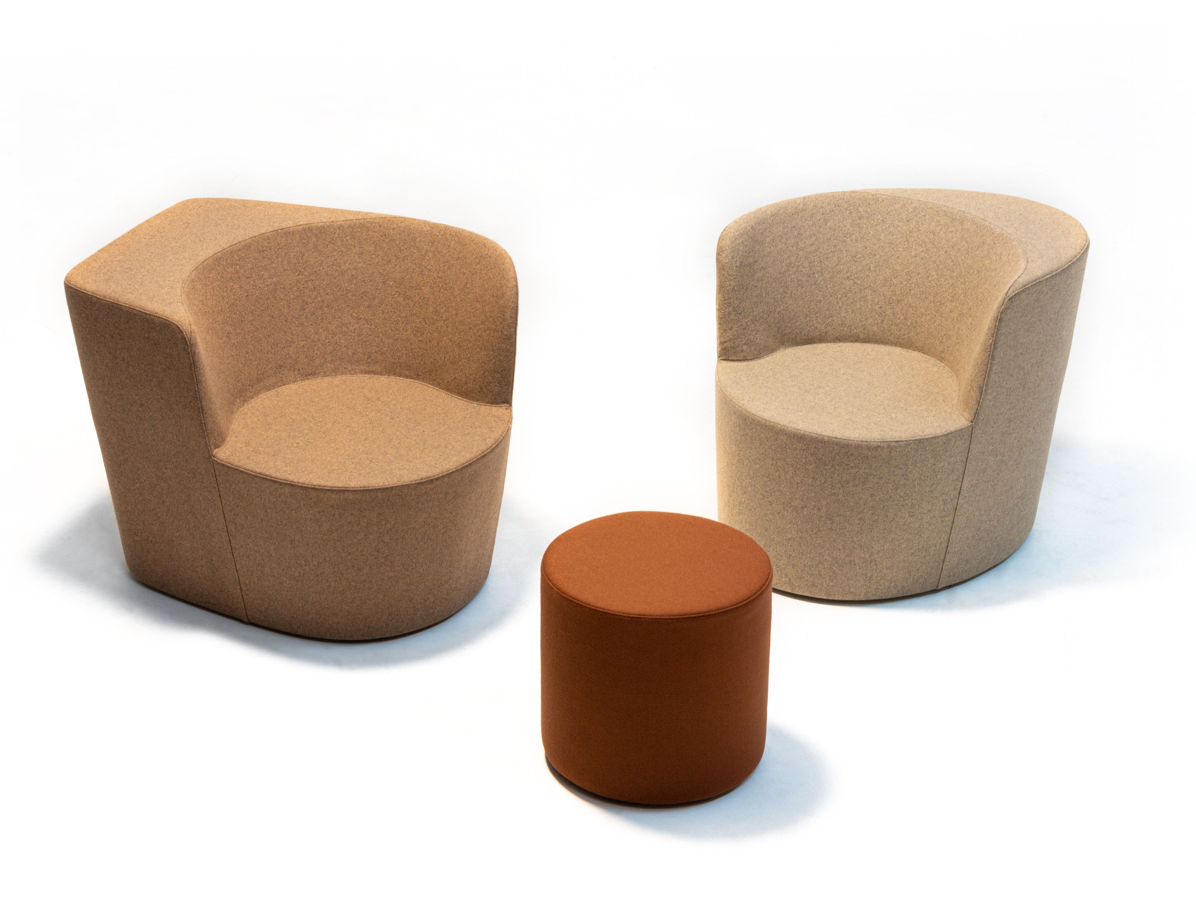 Войлочное кресло с подлокотниками MOROSO Таба ARCH-00032950 - Вид №1