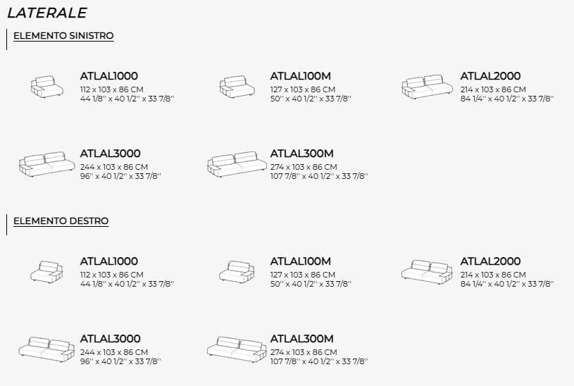 Ткань диван Ditre Italia ATLANTIS ARCH-00035005 - Вид №22