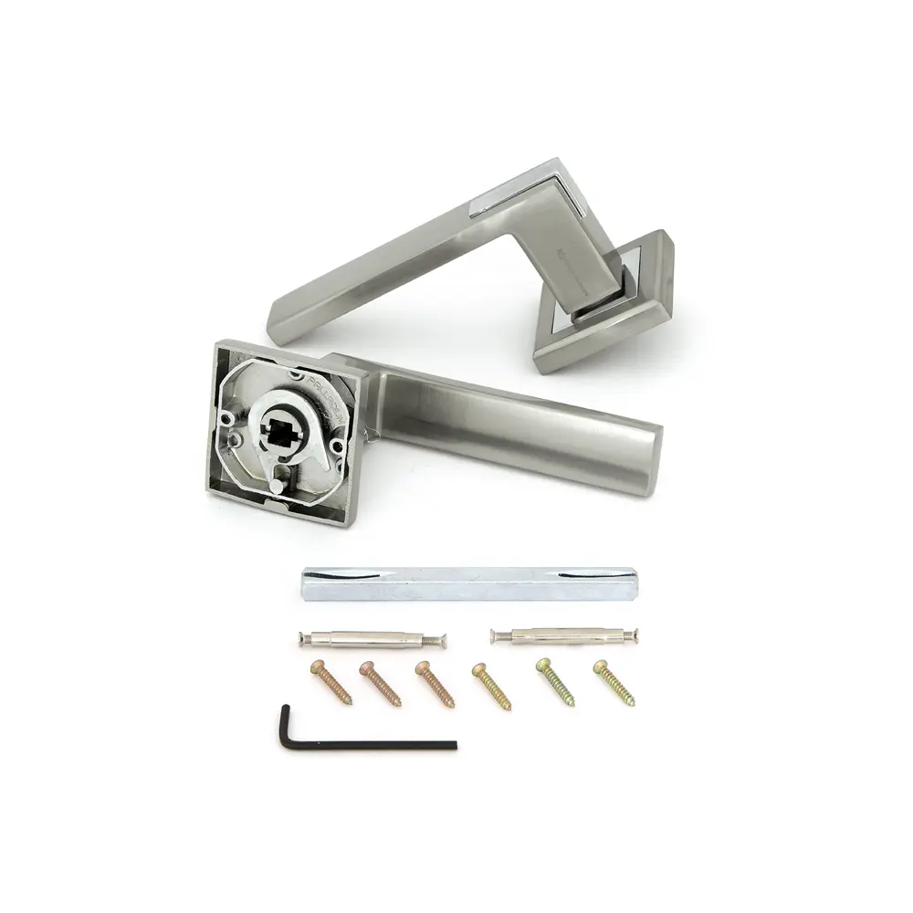 Дверные ручки Palladium Velasca SN без запирания, цвет никель STLM-2011856 - Вид №1