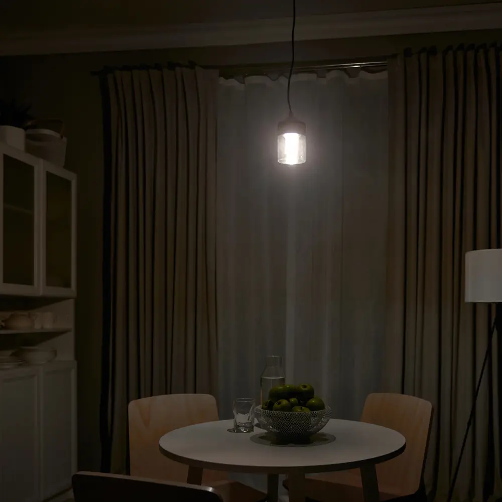 Светильник подвесной KREAFORTA Vereya цвет черный STLM-2123052 - Вид №7