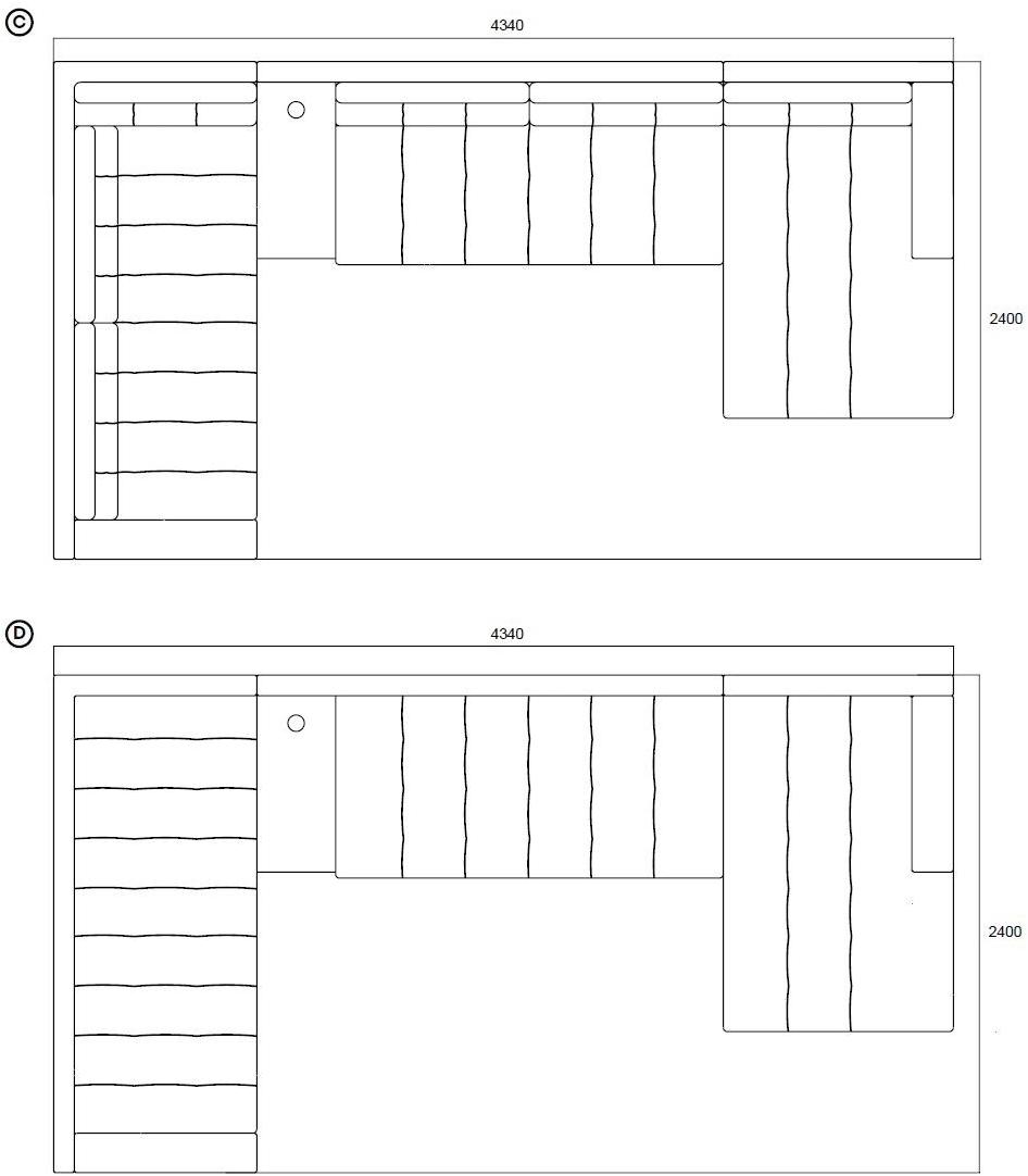 Enza Home Модульный угловой диван из ткани Arte sun-id-1434868 - Вид №7