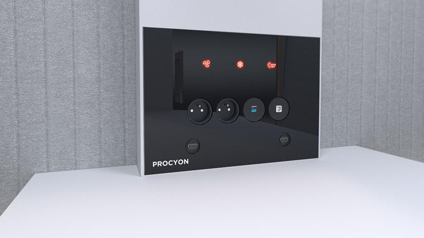 SBS Silence Business Solutions Акустическая будка с мультимедийным подключением на 4 человека Procyon sun-id-1514364 - Вид №3